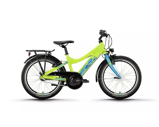 Vélo Enfant EQOLA 1 DIAMANT Citron vert