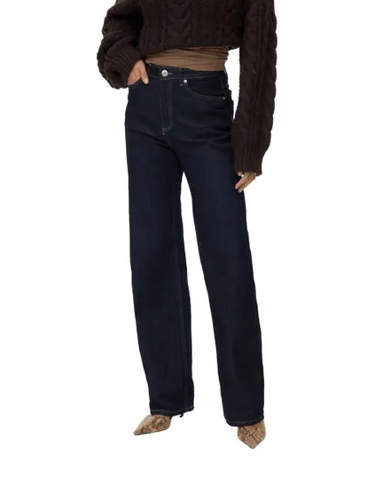 Jean Taille Haute Femme VMTESSA Wide Leg