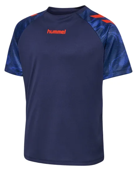 T-shirt de football Enfant HMLBLAZE26 PRO TRAINING JERSEY KIDS Bleu