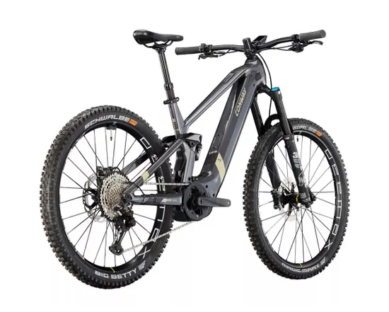 VTT électrique tout suspendu Homme XYRON S 8.9 MX CARBON Gris/Sable