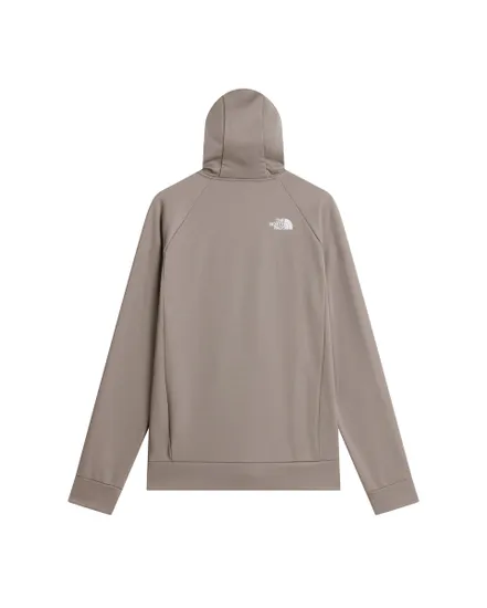 Sweat zip à capuche Homme M REAXION 2.0 HOODED FZ JCKT Beige