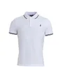 POLO PIQUE MANCHES COURTES Homme Blanc