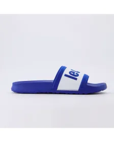 Claquettes Unisexe SLIDE WORDING Bleu