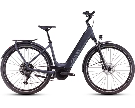 Vélo électrique trekking TOURING HYBRID PRO 625 Gris
