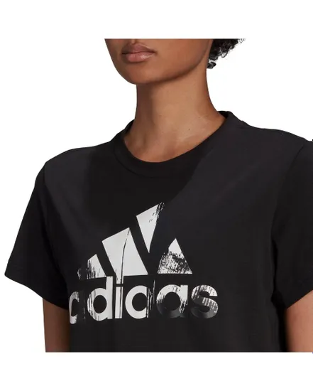 T-shirt manches courtes Femme W AOP T Noir