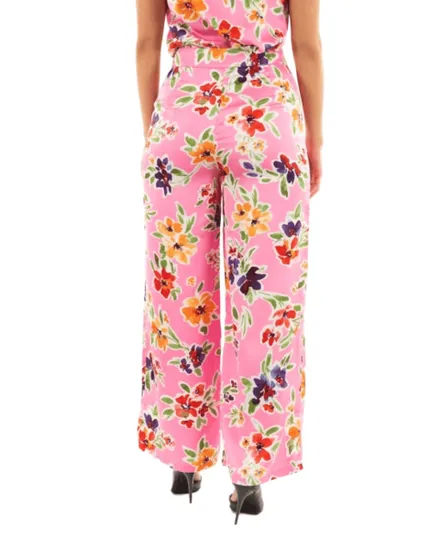 Pantalon Femme Floral Fluide