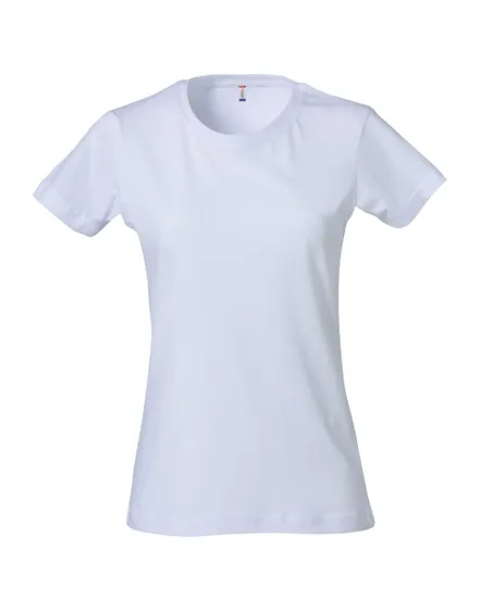 T-Shirt Femme BASIC T LADIES Blanc