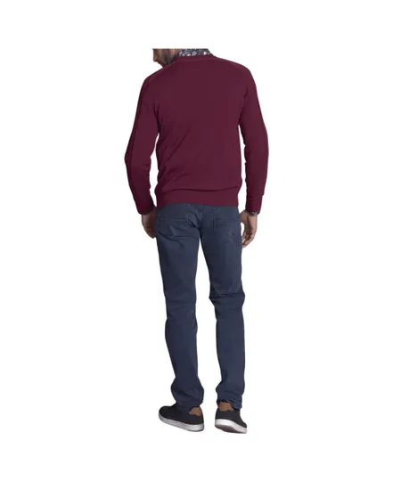Pull col rond Homme TRANQUILLE Rubis