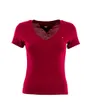 Tee-Shirt Femme Slim V-Neck Tommy Jeans
