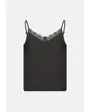 Débardeur Femme En Coton Et Modal - Bretelles Larges, élastique, Du XS Au XL - Idéal Sous-vêtement Ou Top D'été - Blanc, Noir, Bleu