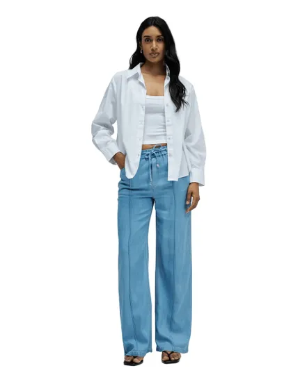 Pantalon Jogger Femme Salsa Wide Lightdenim
