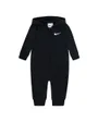Combinaison Bébé NKN ESSENTIALS HOODED COVERALL Noir