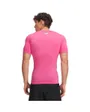 T-shirt Homme UA HG ARMOUR COMP SS Rose