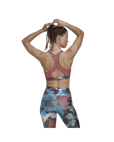 Brassière de sport Femme PWR MS M4T Rouge