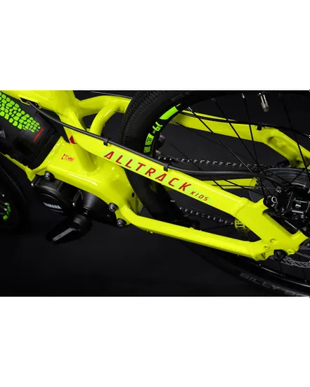 VTT électrique semi rigide Enfant ALLTRACK KIDS Jaune