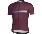 Maillot manches courtes Homme LOGO Rouge Épicé