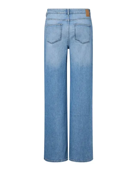 Jean Femme PCSILKE MW Wide Jeans LB NOOS BC