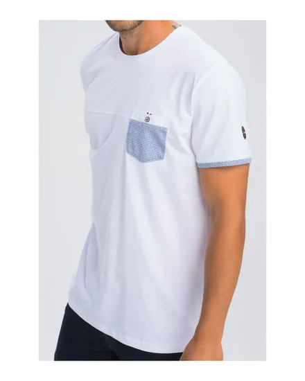 T-shirt homme TRICOLORE T-SHIRT MC Blanc