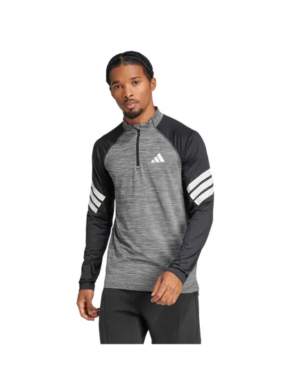 T-shirt Fitness Homme GYM+ 3S 1/4 ZIP