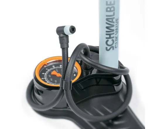 Pompe à pied AIR-X-PLORER CLIK VALVE 10.0 Bleu Ciel/Noir
