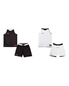 Ensemble de basketball Homme DOUBLE FACE SET Noir