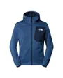 Veste à capuche Homme M MA FZ FLEECE Bleu