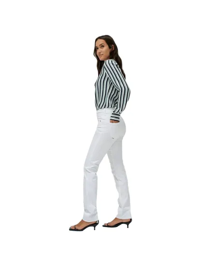 Jean Slim Femme Secret Push In Blanc