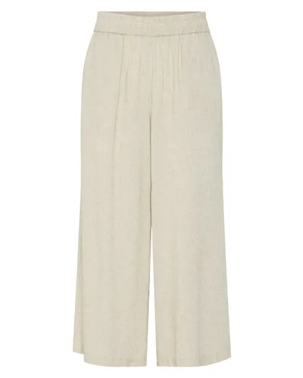 Pantalon Culotte Femme PCPIA HW WIDE WVN NOOS