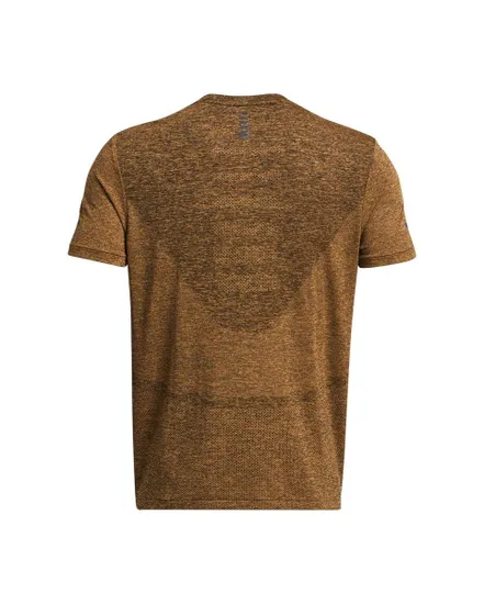 T-Shirt MC Homme UA SEAMLESS STRIDE SS Marron