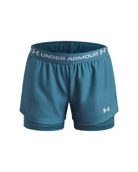 Short 2en1 Fille UA Tech Play Up