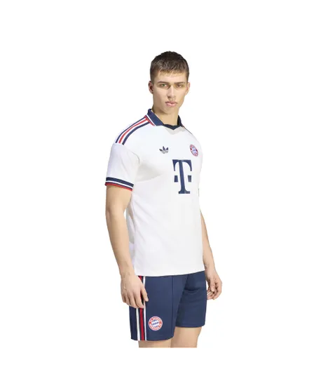 Maillot de football Homme FCB A JSY Blanc