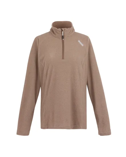 Polaire col zip Femme WOMENS MONTES Marron