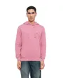 Sweat à capuche Homme ESSENTIAL TERRY HOODY Rose Camélia