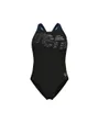 Maillot de bain Femme WOMEN S ARENA FLOWING SWIMSUIT V BA Noir