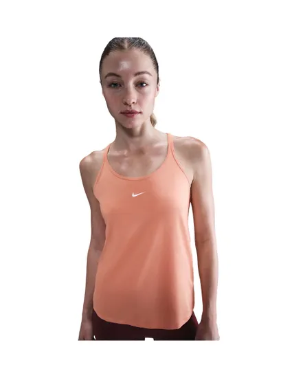 Débardeur Femme W NK ONE CLSC DF STRPY TANK WT Orange