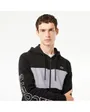 Sweat zip à capuche Homme Noir