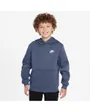 Sweat à capuche Enfant K NSW CLUB FLC HDY LBR Bleu