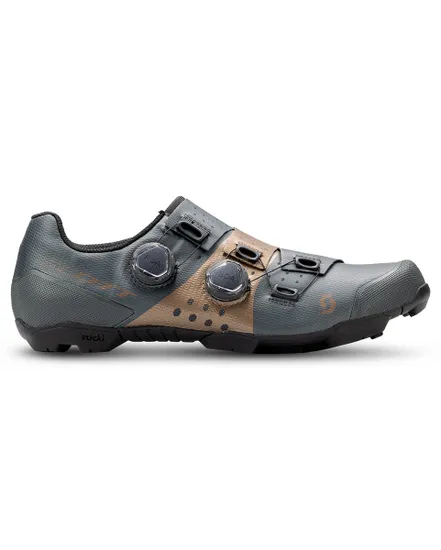 Chaussures VTT Unisexe MTB RC PYTHON Gris/Bronze