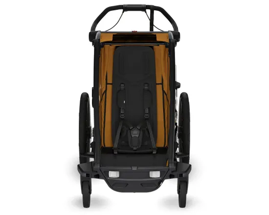 Remorque pour enfant 1 place CHARIOT SPORT G3 Or/Noir