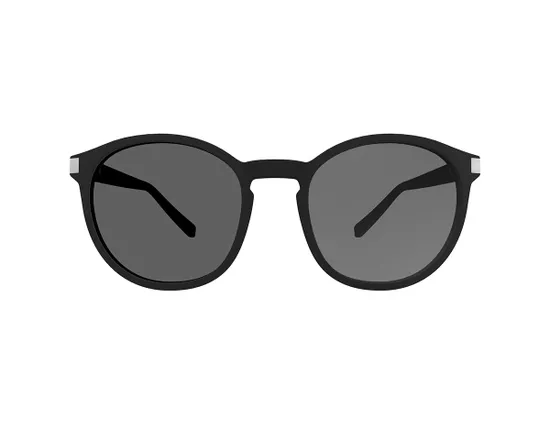 Lunettes Unisexe RIFF Noir Mat/Gris ECO