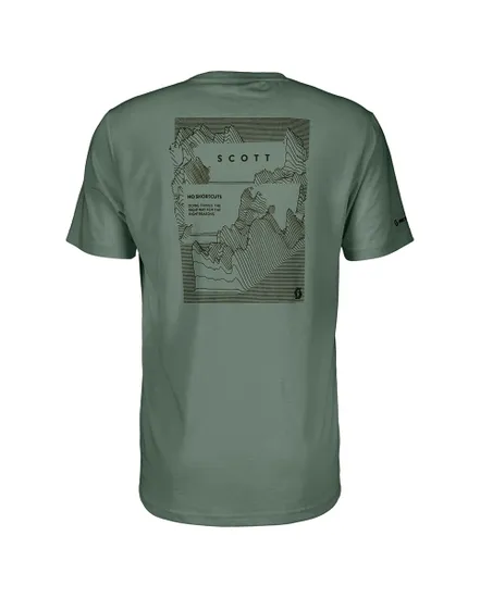 T-shirt manches courtes Homme DEFINED DRI Vert