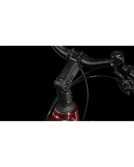 Vélo électrique trekking Femme TOURING HYBRID EXC 625 Rouge