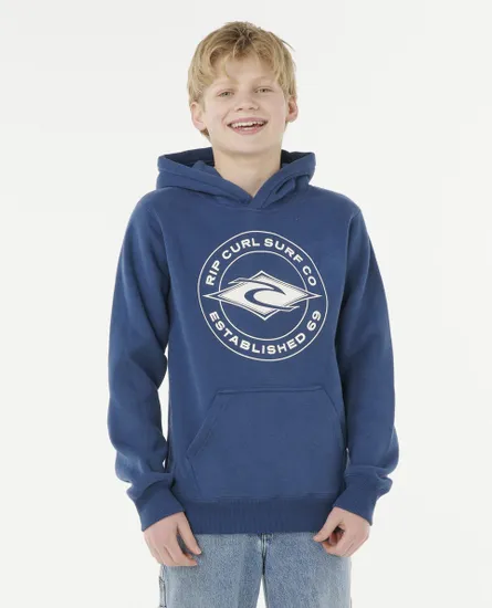 Sweat à capuche Enfant STAPLER HOOD -BOY Bleu