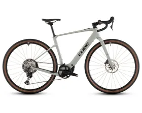 Vélo de gravel électrique NUROAD HYBRID C:62 RACE 400X Beige/Noir