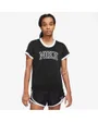 T-shirt manches courtes Femme W NK DF SWOOSH RUN SS TOP Noir