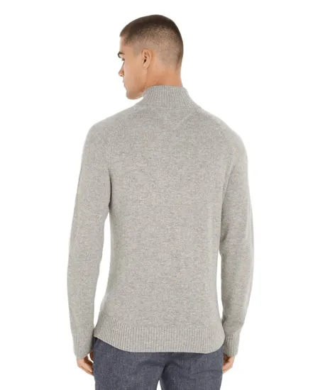 Pull Homme Lambswool Zip Mock