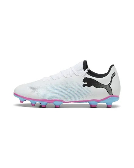 Crampons de football Homme FUTURE 7 PLAY FG/AG Blanc