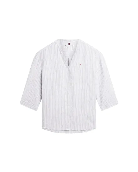 Chemise Homme Lin Sans Col