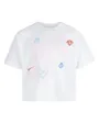 T-shirt manches courtes Enfant LOVE ICON BOXY TEE Blanc