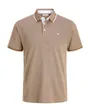 Polo manches courtes Homme JJEPAULOS POLO SS NOOS Marron